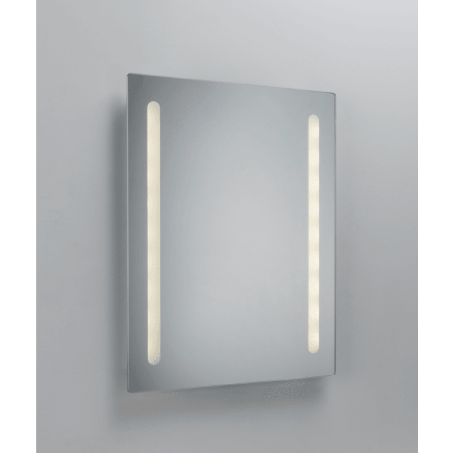 Knightsbridge MLBA6045F IP44 Battery Operated LED Bathroom Mirror with Frosted Panels