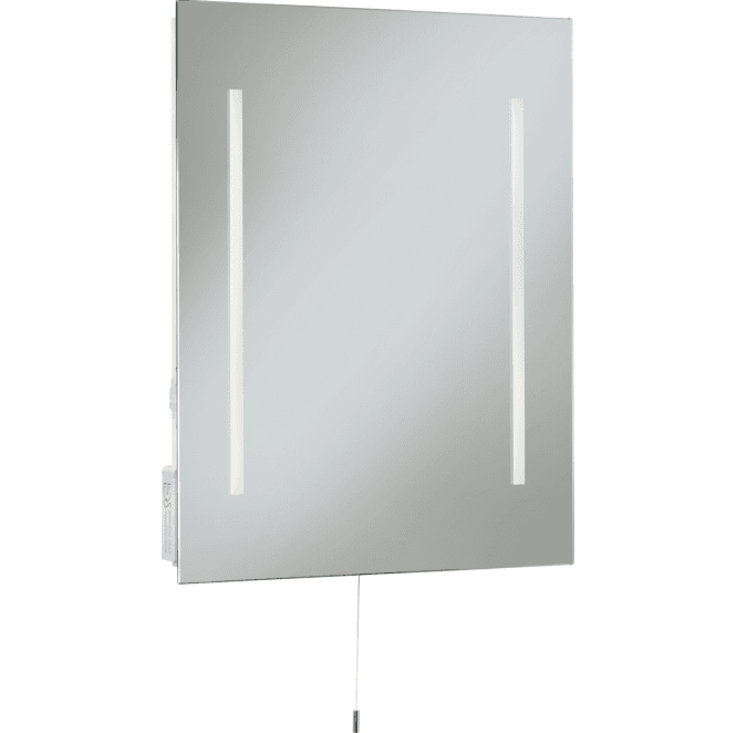 Knightsbridge MLRCTM2 IP44 500x390mm LED Mirror with Dual Shaver Socket