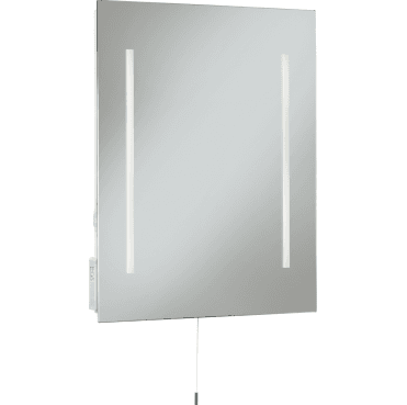 MLRCTM2 IP44 500x390mm LED Mirror with Dual Shaver Socket