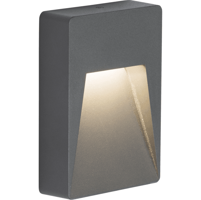Knightsbridge RWL2A Outdoor IP54 2w LED Guide Light in an Anthracite Finish