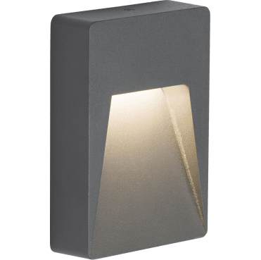 RWL2A Outdoor IP54 2w LED Guide Light in an Anthracite Finish