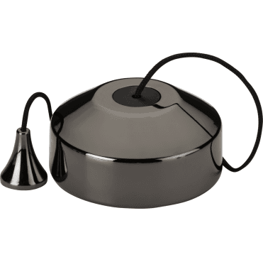 8300BN 10a 2 Way Pull Cord Switch in Black Nickel