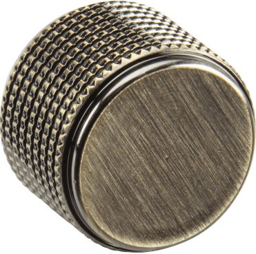 DIMDAB Decorative Solid Metal Dimmer Cap in Antique Brass