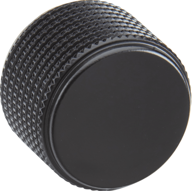 Knightsbridge Switches and Sockets DIMDMB Decorative Solid Metal Dimmer Cap in Matt Black