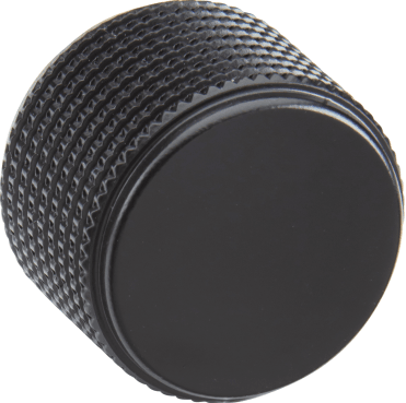 DIMDMB Decorative Solid Metal Dimmer Cap in Matt Black