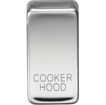 GDCOOKPC Switch Cover marked "COOKER HOOD" in Polished Chrome