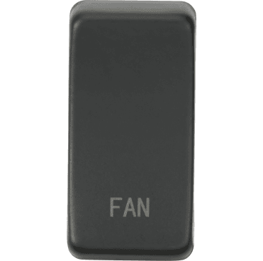 GDFANAT Switch Cover marked "FAN" in Anthracite