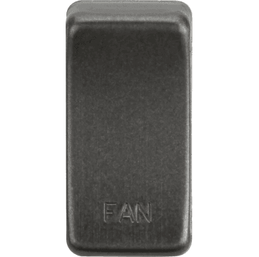 GDFANSB Switch Cover marked "FAN" in Smoked Bronze