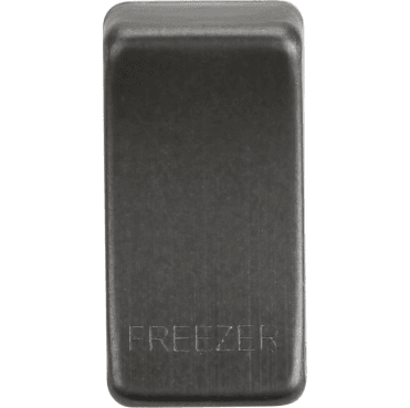 GDFREEZESB Switch Cover marked "FREEZER" in Smoked Bronze
