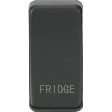 GDFRIDGEAT Switch Cover marked "FRIDGE" in Anthracite