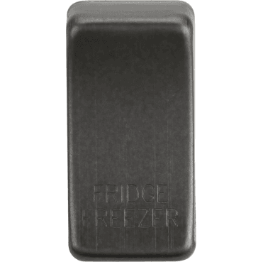 GDFRIDSB Switch Cover marked "FRIDGE FREEZER" in Smoked Bronze