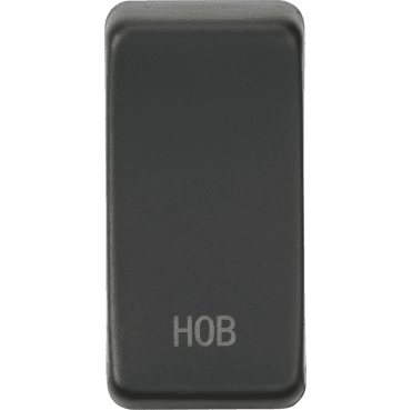 GDHOBAT Switch Cover marked "HOB" in Anthracite