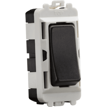 GDM001SB 20A 2 Way Single Pole Grid Module in Smoked Bronze