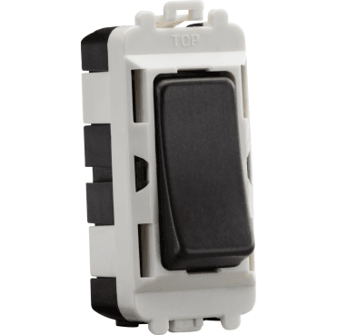GDM002SB 20A Double Pole Grid Module in Smoked Bronze