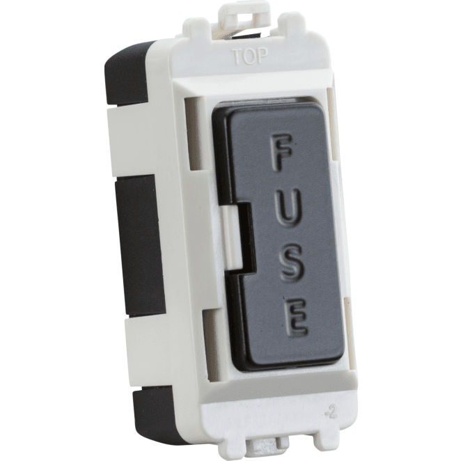 Knightsbridge Switches and Sockets GDM011MB 13A Fused Module in Matt Black
