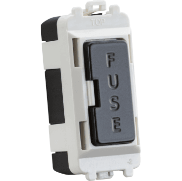 GDM011MB 13A Fused Module in Matt Black