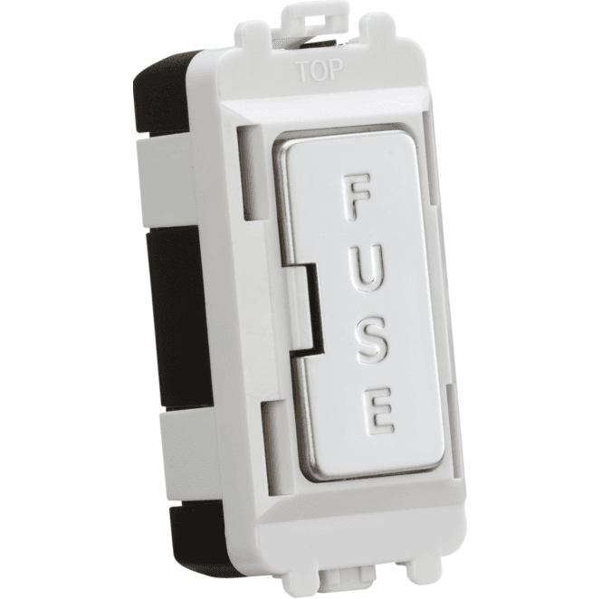 Knightsbridge Switches and Sockets GDM011PC 13A Fused Module in Polished Chrome