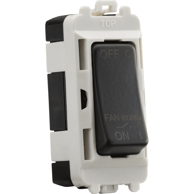 Knightsbridge Switches and Sockets GDM020AT 10A Fan Isolator Module in Anthracite