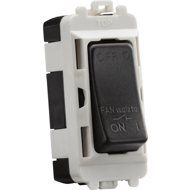 Knightsbridge Switches and Sockets GDM020SB 10A Fan Isolator Module in Smoked Bronze