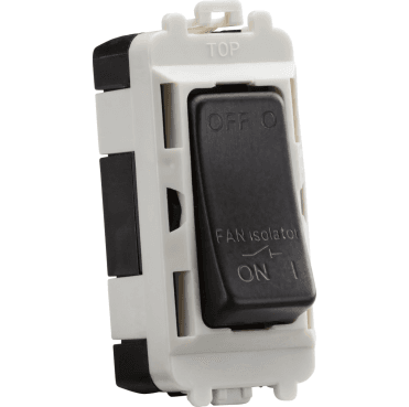 GDM020SB 10A Fan Isolator Module in Smoked Bronze