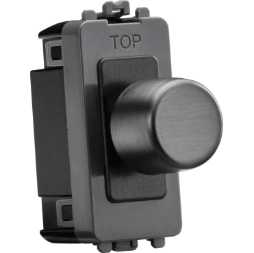 GDM150ISB 1G 2W 10-150W (5-100W) Intelligent Dimmer in Smoked Bronze