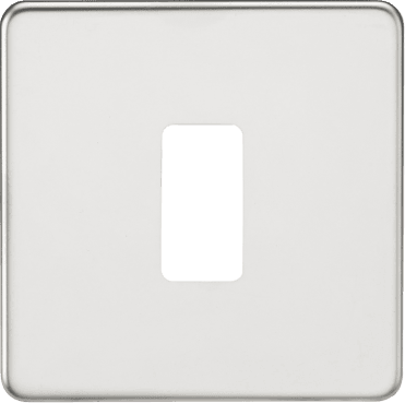 GDSF001PC Screwless 1G Grid Faceplate in Polished Chrome