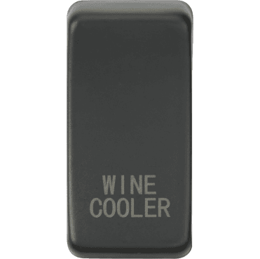 GDWINEAT Switch Cover marked "WINE COOLER" in Anthracite