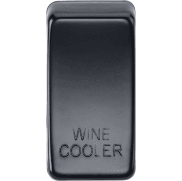 GDWINEMB Switch Cover marked "WINE COOLER" in Matt Black