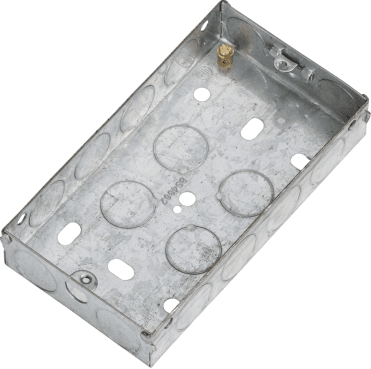 GSK225 Double 25mm Metal Back Box
