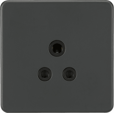 SF5AAT Screwless 5A Unswitched Socket in Anthracite