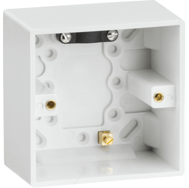 SN1610 Single 47mm PVC Back Box