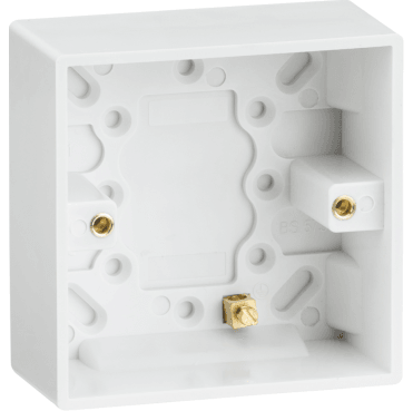 SN1700 Single 35mm PVC Back Box