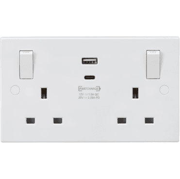 White Switches and Sockets