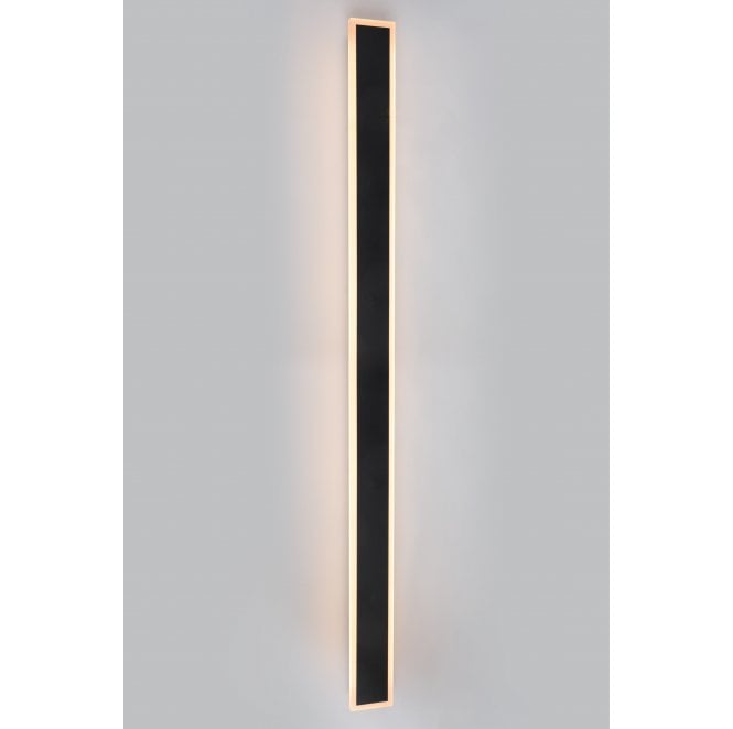 Linear L120-SQ Outdoor IP65 24w LED CCT 120cm  Wall Light in a Black Finish