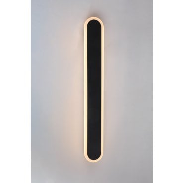 L60-R Outdoor IP65 10w LED CCT 60cm Linear Wall Light in a Black Finish