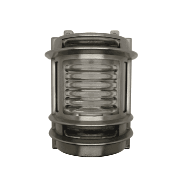 Navigator 09018 Outdoor IP64 1 Light Wall Light in a Satin Nickel Finish