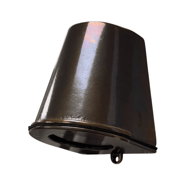 Lampfix Navigator 09734 Outdoor IP54 1 Light Cast Brass Mast Light in an Antique Brass Finish