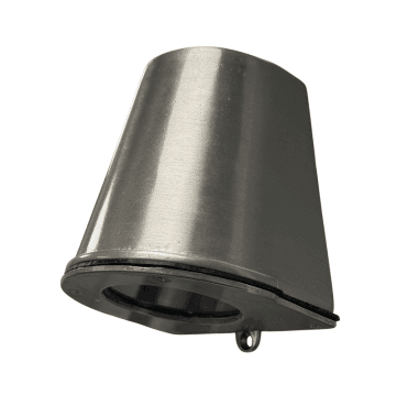 Navigator 09735 Outdoor IP54 1 Light Cast Brass Mast Light in a Satin Nickel Finish