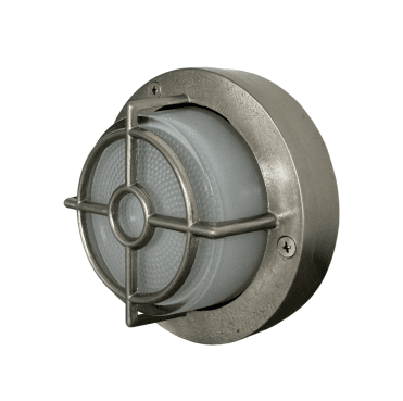 Navigator 09744 Outdoor IP64 1 Light Compact Mini Walkway Light in a Satin Nickel Finish
