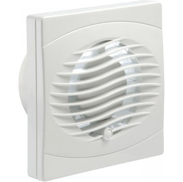 BVF100T 4"/100mm Bathroom Timer Extractor Fan in White