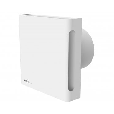QF100HTX5CON 4"/100mm Quiet Bathroom Humidistat Zone 1 Compliant Extractor Fan in White