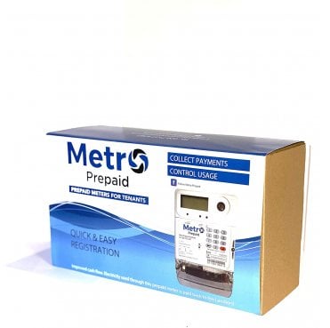 MET001 Metro Pre Paid 80a Single Phase Meter