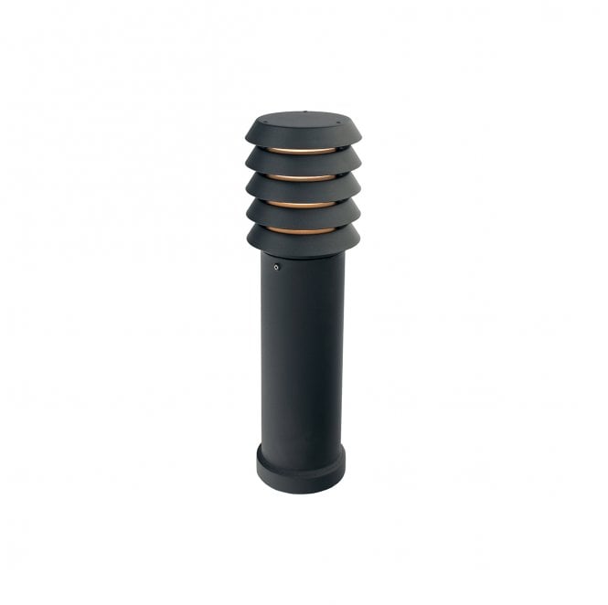 Norlys ALTA-M-E27-BLK Alta Outdoor IP65 1 Light Medium Bollard in a Black Finish