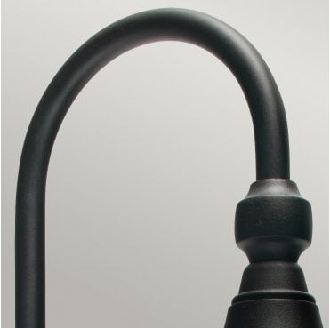 F2-BLACK Firenze Outdoor IP54 1 Light Wall Lantern in a Black Finish