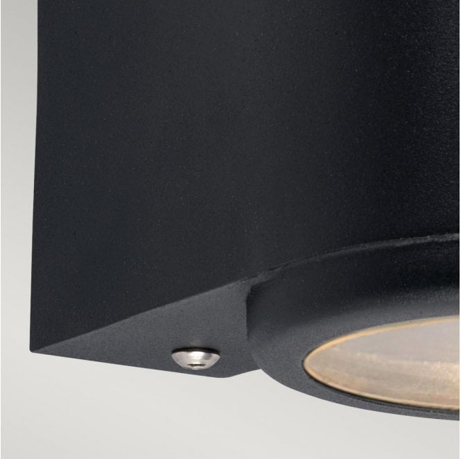 Norlys MANDAL-DN-BLK Mandal Outdoor IP44 1 Light Down Wall Light in a Black Finish
