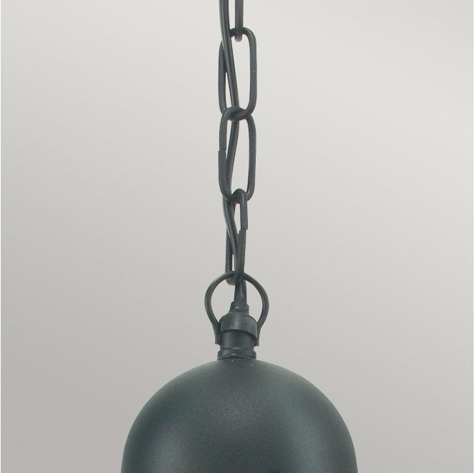 Norlys OS8-BLACK-C Oslo Outdoor IP55 1 Light Chain Lantern in a Black Finish