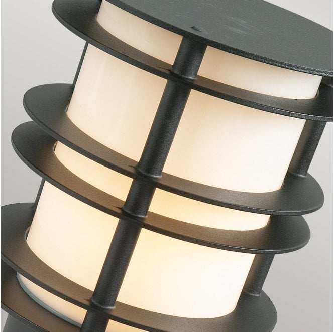 Norlys ST-BOL-M-E27-BLK Stockholm Outdoor IP65 1 Light Medium Bollard in a Black Finish