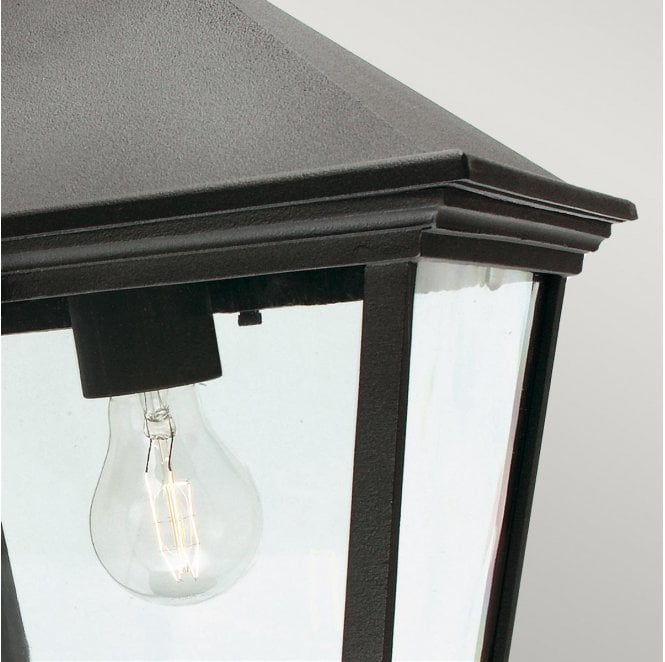 Norlys TG8-BLACK Turin Grand Outdoor IP54 1 Light Chain Lantern in a Black Finish