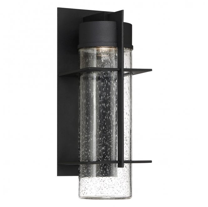 Quoizel QN-EAMES-LED-L-EK Eames Outdoor IP44 Large LED Wall Lantern in an Earth Black Finish