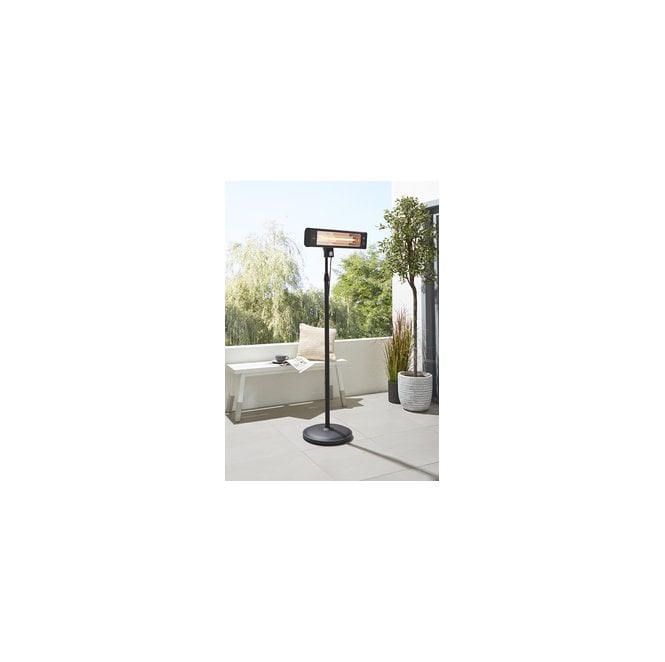 Radiant ZR-32298-BLK Blaze Outdoor IP34 Wall Mounted Patio Heater in a Black Finish